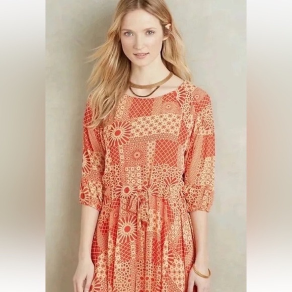 Eva Franco for Anthropologie Talsari Dress - Size 6 - EUC - Picture 1 of 10